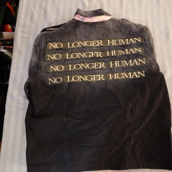 UNISEX Drop Dead "No Longer Human" Junji Ito Jacket Sz M NEW WITHOUT TAGS - Picture 8 of 10